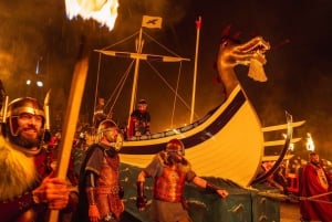 Édimbourg : festival viking Up Helly Aa et visite des Shetland