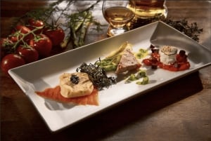 Édimbourg : dégustation de whisky écossais et dîner à trois plats