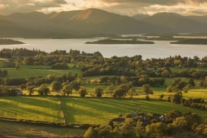 From Edinburgh: Glasgow & Scottish lakes Spanish Tour