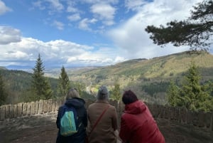 Från Edinburgh: Vandring på höglandet, paddling i Loch och slott