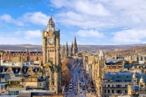 Fra Edinburgh: Privat bytur i Edinburgh i luksus MPV