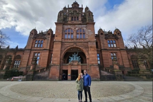 Z Edynburga: Prywatna wycieczka po mieście Glasgow w luksusowym MPV