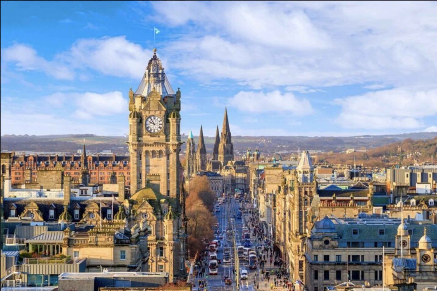 Desde Glasgow: Excursión privada de un día por la ciudad de Edimburgo en monovolumen de lujo