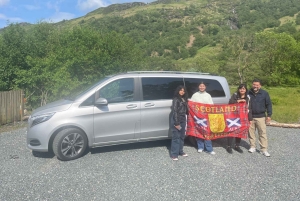 Fra Glasgow: Dagstur til Kelpies, Glencoe og Loch Lomond