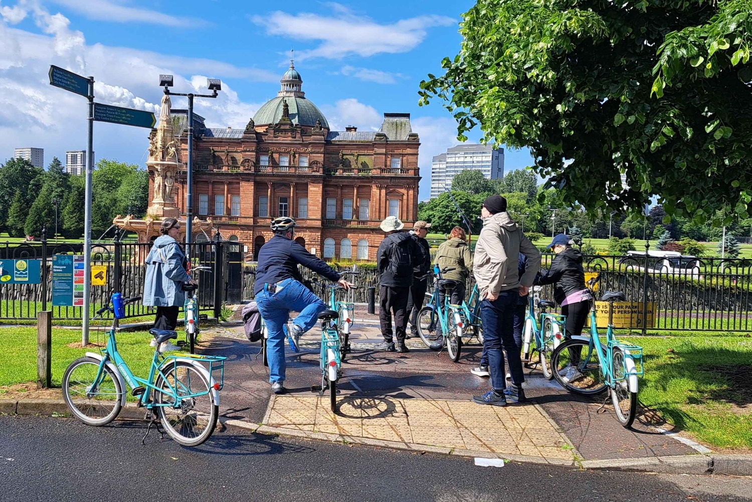 Glasgow: Cykeltur i staden och över Clyde Bridges med ölprovning