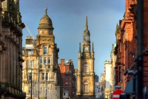 Glasgow: Pierwszy spacer odkrywczy i piesza wycieczka po czytaniu