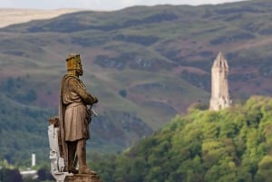 Z Glasgow; 7-godzinna wycieczka do historycznego Stirling i malownicza przejażdżka