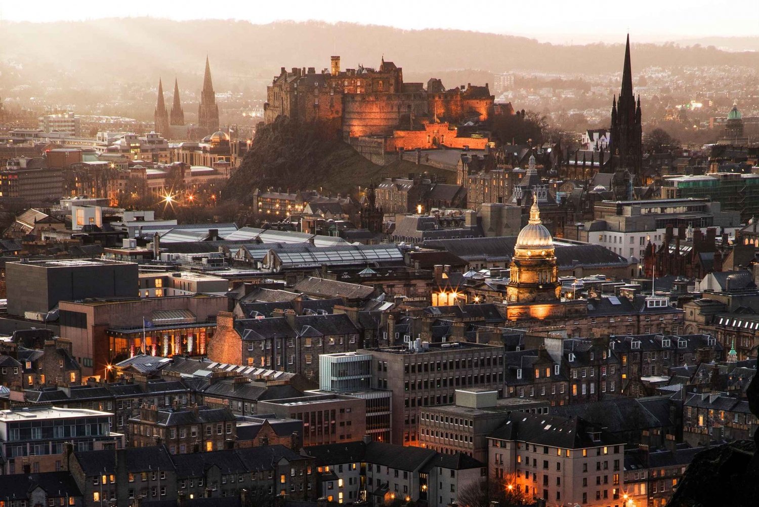 Edinburgh Castle & Royal Mile Walking Tour - billett inkludert