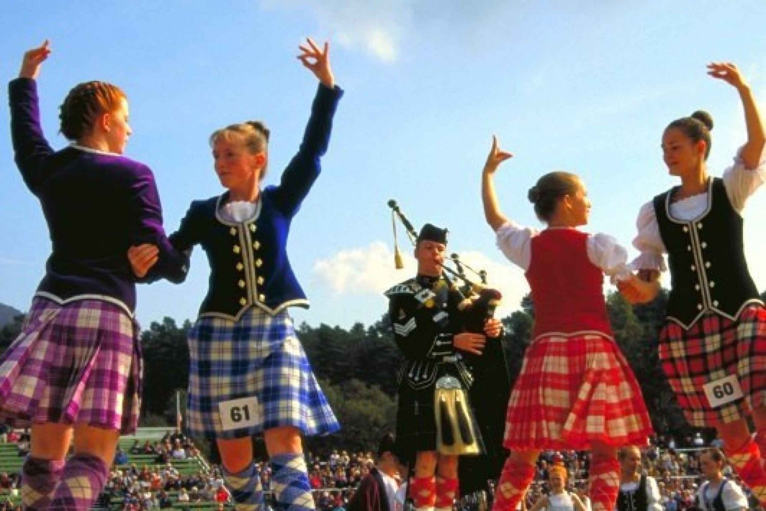 Skotlannin Highland Games -päiväretki Edinburghista