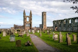 Édimbourg : St Andrews, château de Dunnottar et visite de Falkland