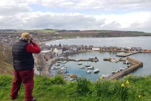 Édimbourg : St Andrews, château de Dunnottar et visite de Falkland