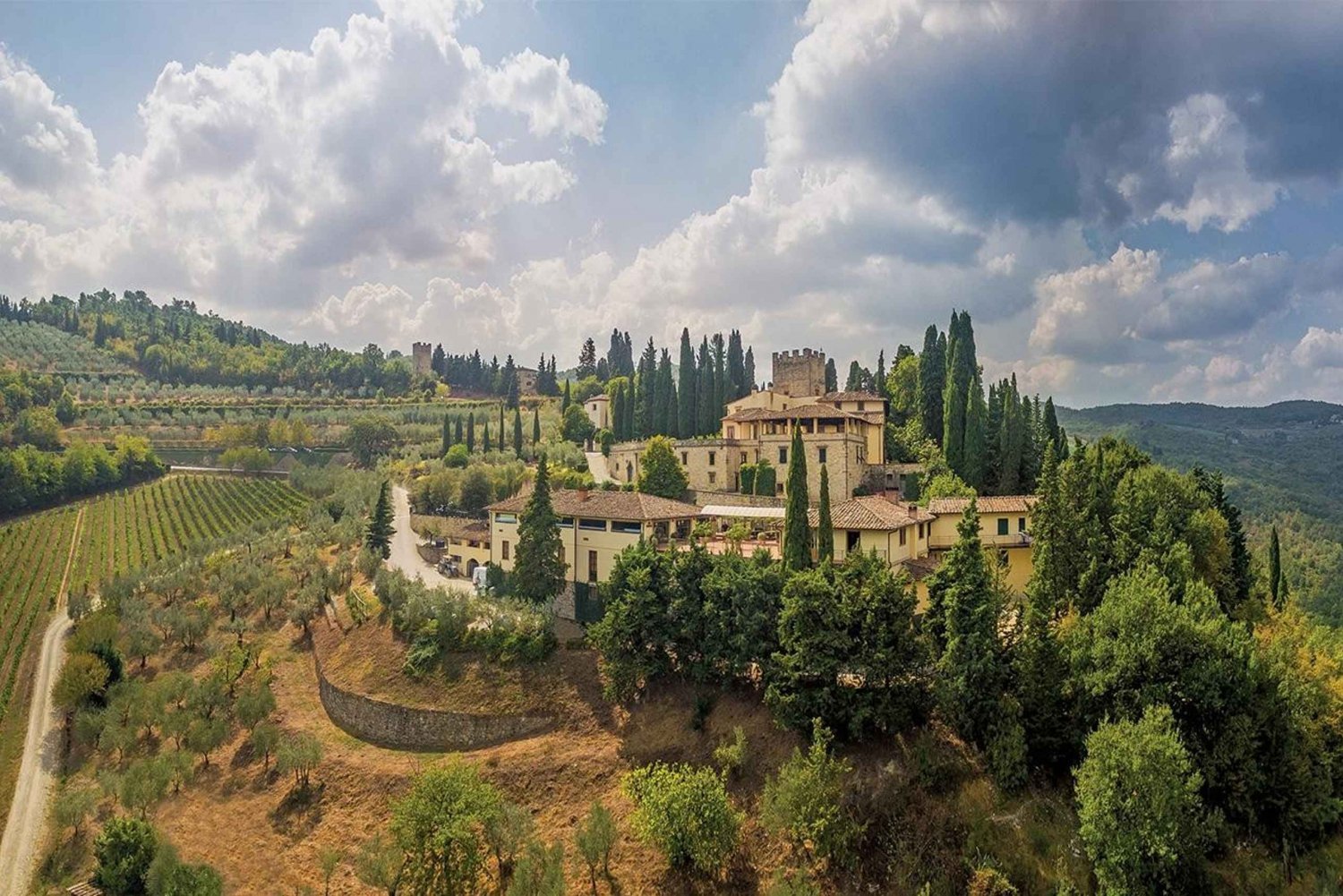 Privat omvisning i 3 Chianti-vinerier fra Firenze eller Siena