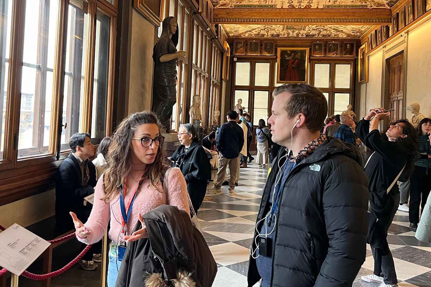 Kunst & Geschichte in den Uffizien: Medici-Einfluss & Terrassenblick