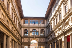 Kunst & Geschichte in den Uffizien: Medici-Einfluss & Terrassenblick