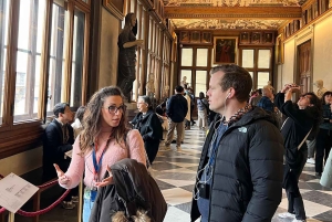 Kunst & Geschichte in den Uffizien: Medici-Einfluss & Terrassenblick