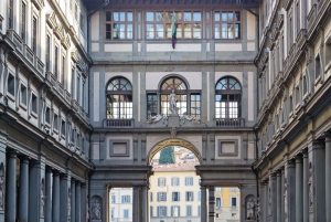 Kunst & Geschichte in den Uffizien: Medici-Einfluss & Terrassenblick