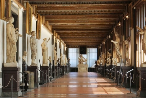 Kunst & Geschichte in den Uffizien: Medici-Einfluss & Terrassenblick