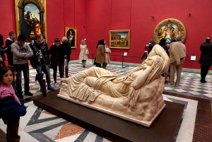 Kunst & Geschichte in den Uffizien: Medici-Einfluss & Terrassenblick
