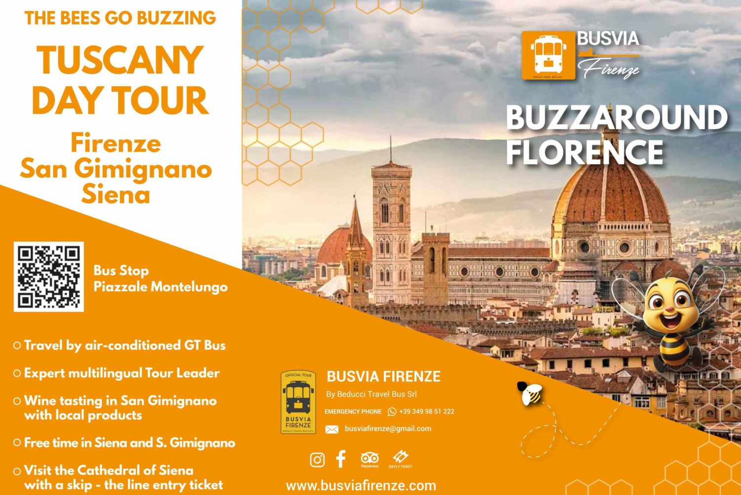 Florence: San Gimignano & Siena Tasting Experience