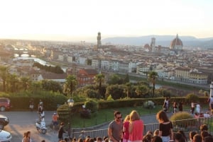 Florencia:Tour panorámico al atardecer Fiesole y Plaza Michelangelo