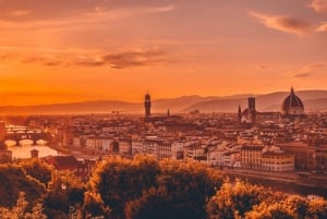 Florencia:Tour panorámico al atardecer Fiesole y Plaza Michelangelo