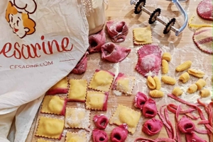 Certaldo: Typowa toskańska lekcja gotowania i wspólny posiłek