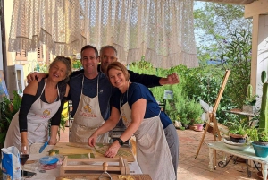 سيرتالدو: درس طبخ توسكاني نموذجي ووجبة ودية