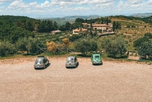 Heldagsutflykt till Chiantis landsbygd med Vintage Fiat 500
