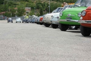 Excursão de dia inteiro pela zona rural de Chianti em um Fiat 500 vintage