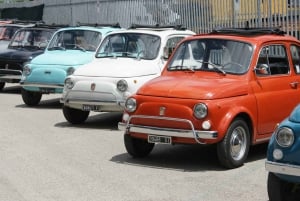 Excursão de dia inteiro pela zona rural de Chianti em um Fiat 500 vintage