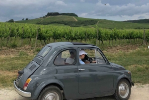 Chianti Countryside Heldagstur av Vintage Fiat 500