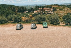Chianti Countryside Heldagstur av Vintage Fiat 500