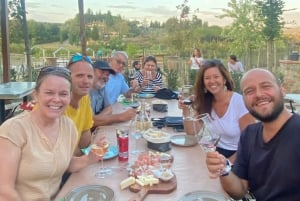 Chianti Florence Hills E-Bike guidad tur, matupplevelse och vinprovning