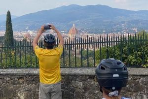 Chianti Florence Hills E-Bike guidad tur, matupplevelse och vinprovning