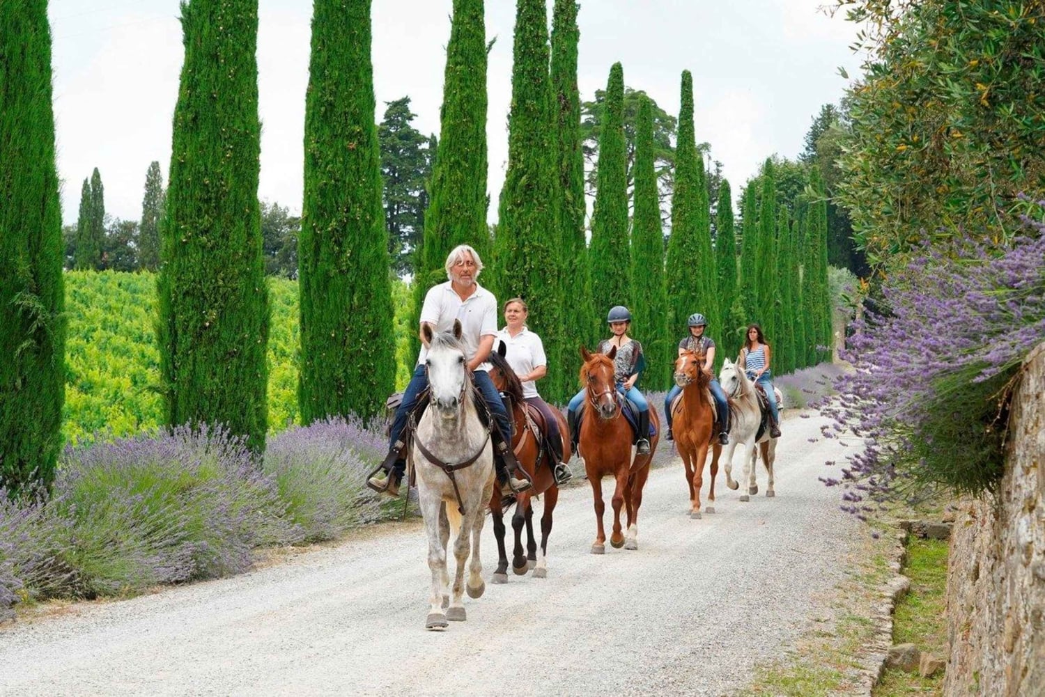 Exclusive Horseback Riding & Wine Tasting from Florence