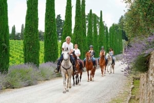 Exclusive Horseback Riding & Wine Tasting from Florence