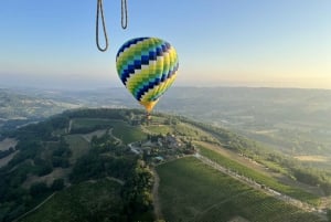 Eksklusiv privat ballongtur for 2 i Toscana
