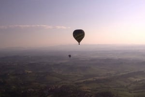 Private Fahrt im Ballon für zwei Personen in der Toskana