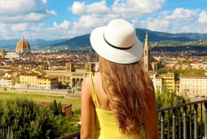Firenze: Tour del centro storico per famiglie con museo Da Vinci opzionale