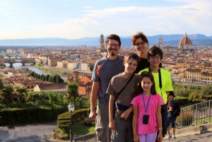 Firenze: Tour del centro storico per famiglie con museo Da Vinci opzionale