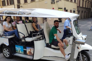 Florance: E-Golf Cart Tour with Uffizi Gallery Guided Visit