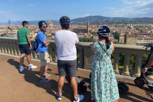 E-Scooter: Panoramic Sunset Tour of Florence