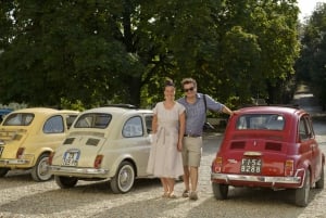 Firenze 5-timers pikniktur i en vintage Fiat 500