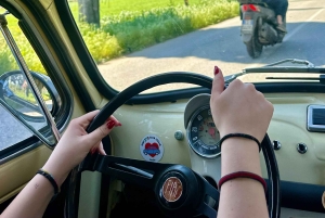 جولة نزهة لمدة 5 ساعات في فلورنسا بسيارة فيات 500 قديمة الطراز