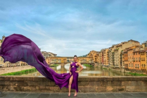 Florencja: sesja zdjęciowa w luksusowych sukienkach