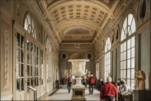 Firenze: Accademia og Uffizi Gallery guidet tur