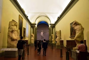 Florens: Accademia och Uffizi-galleriet guidad tur