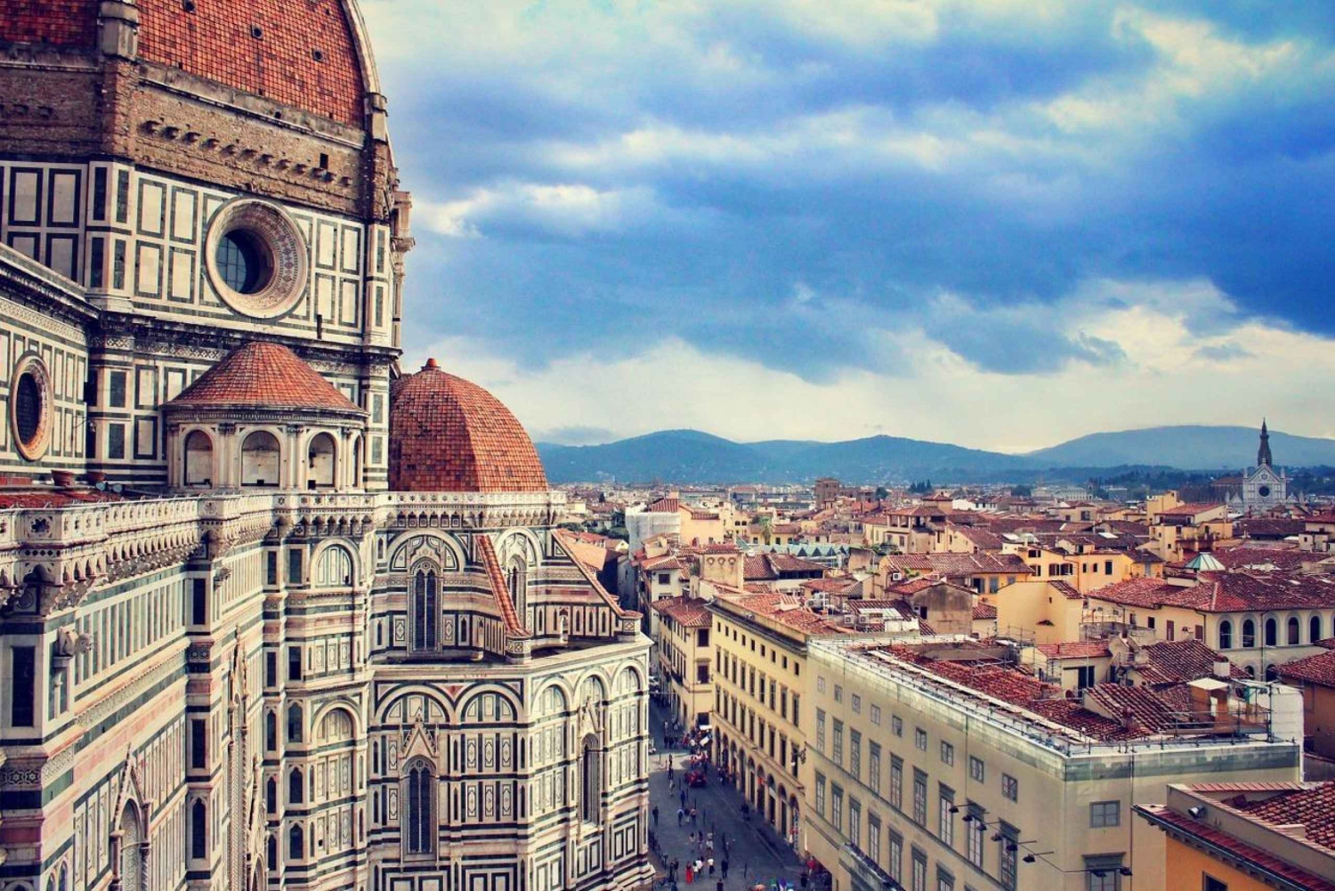 Florens: Rundtur i Accademia, Brunelleschis kupol och katedralen
