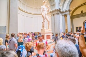 Firenze: Accademia-galleriet - spring linjen over - guidet tur
