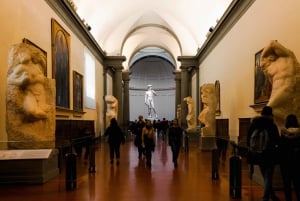 Florencia: Accademia & Uffizi Entradas con opción de tour guiado